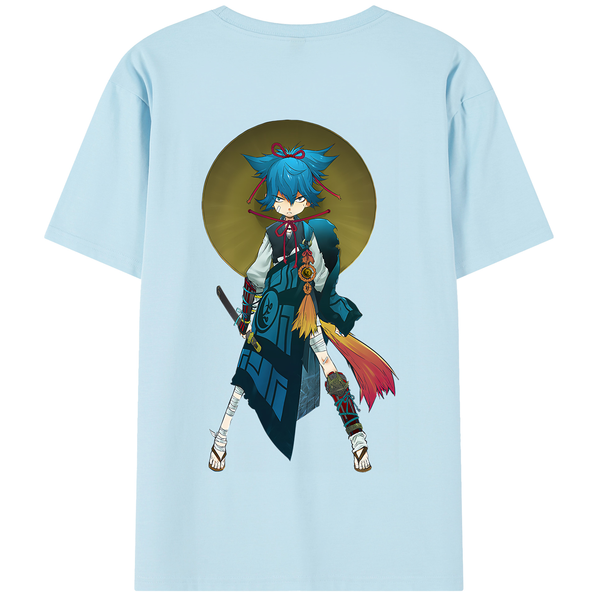 （画像用） 刀剣乱舞 Touken Ranbu 綿100％半袖Tシャツ（背面プリント）
